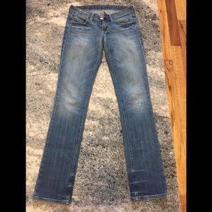Citizens Of Humanity Blue Straight Leg Jeans